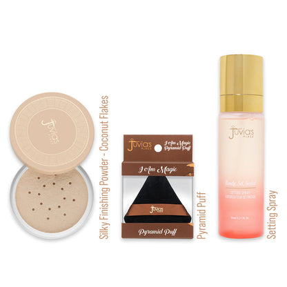 Coconut Flakes + Magic Puffs + Setting Spray