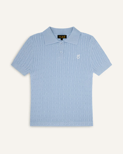 FLB Cable Knit Polo