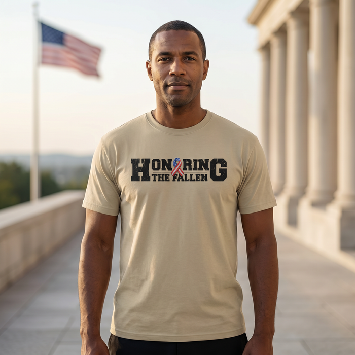 FLB Honoring the Fallen Sand Short Sleeve T-Shirt