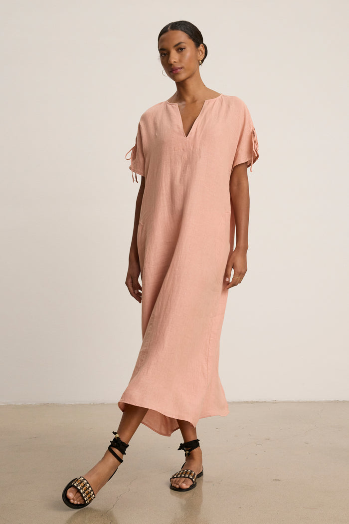Flirty Linen Kaftan | XS