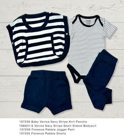 Florence Pebble Baby Shorts (Organic Cotton)