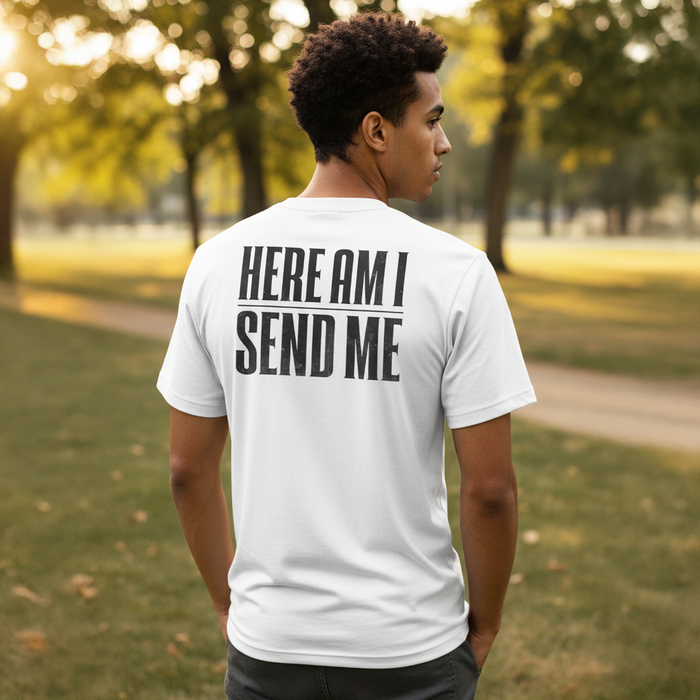 FoF Here Am I Isaiah 6:8 Tee