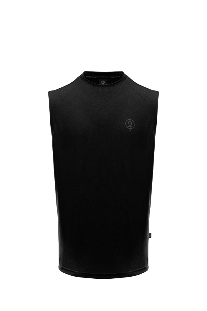 SM Cut of Out Force Drirelease® Tank In Black (GM)
