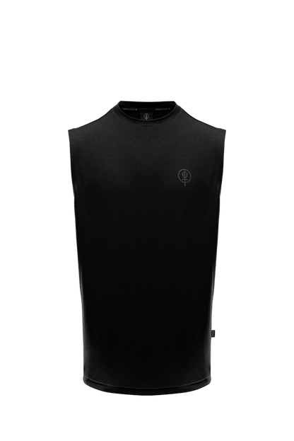 SM Cut of Out Force Drirelease® Tank In Black (GM)