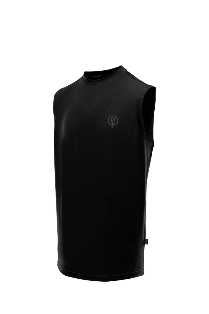 SM Cut of Out Force Drirelease® Tank In Black (GM)