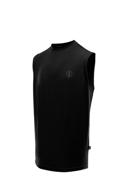 SM Cut of Out Force Drirelease® Tank In Black (GM)