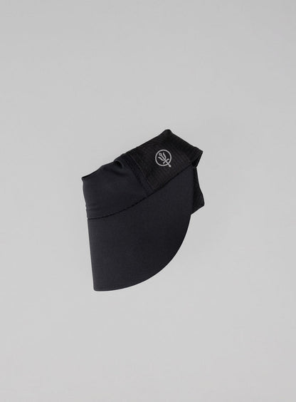 Hem Cut Out Image of Force Lightweight Running Cap In Obsidian Black (GM)