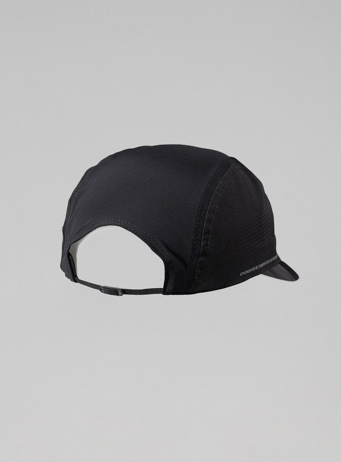 Hem Cut Out Image of Force Lightweight Running Cap In Obsidian Black (GM)