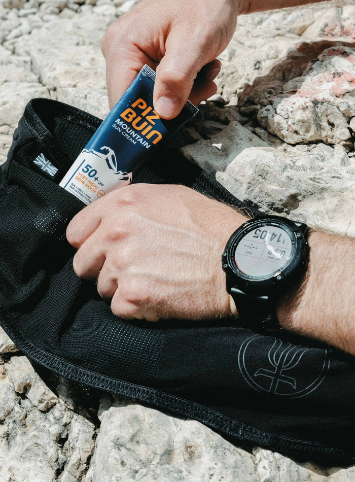 Creative Image Of Force Running Belt In Obsidian Black (ITF)