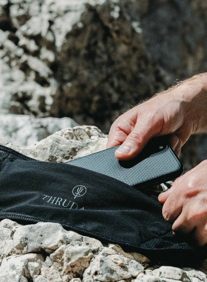 Creative Image Of Force Running Belt In Obsidian Black (ITF)