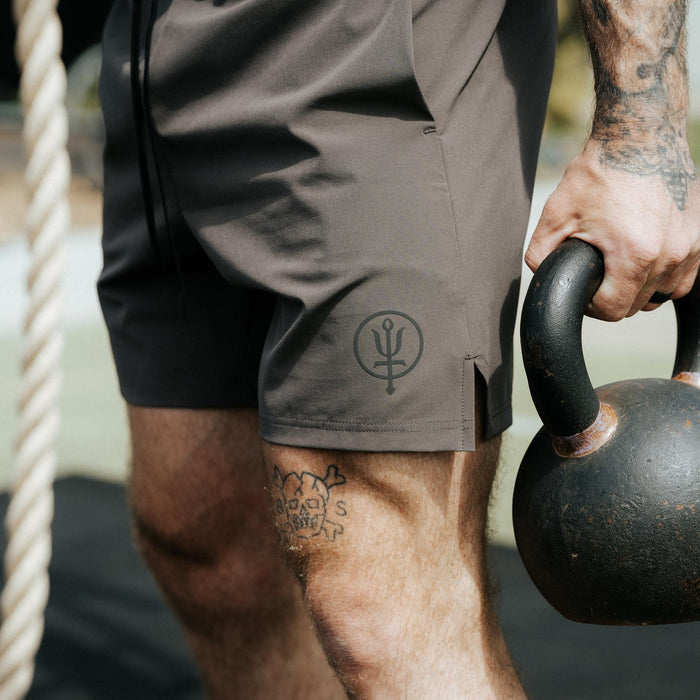 Creative Image Of Force Velocity Motion Shorts In Raven Grey (ITF)