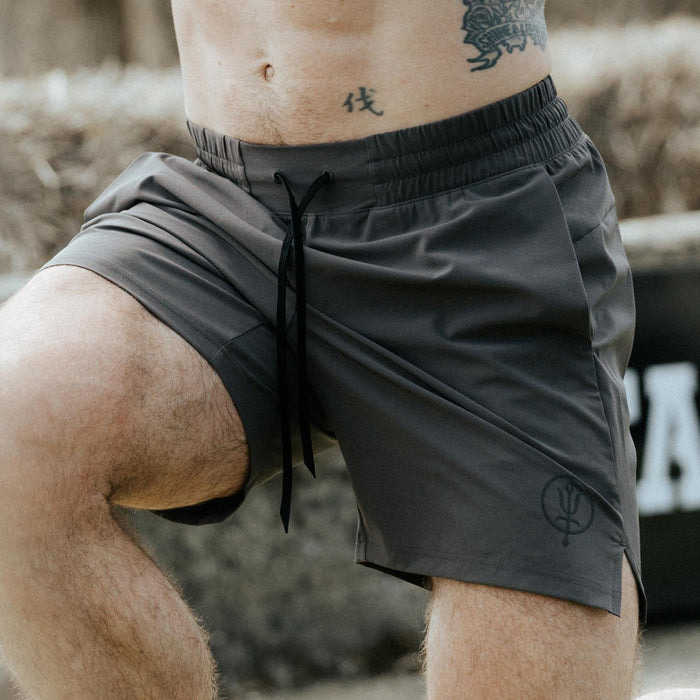Creative Image Of Force Velocity Motion Shorts In Raven Grey (ITF)