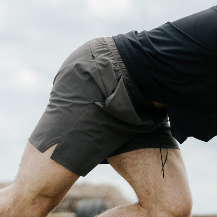 Creative Image Of Force Velocity Motion Shorts In Raven Grey (ITF)