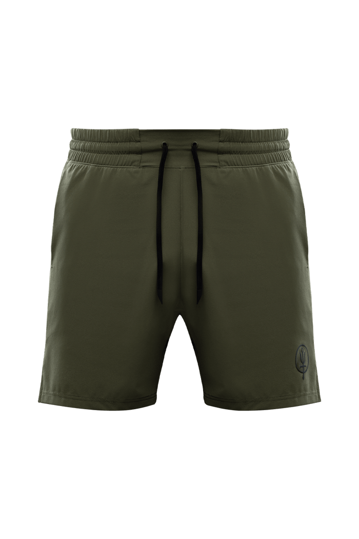 SM Cut of Out Force Velocity Motion Shorts In Khaki (GM)