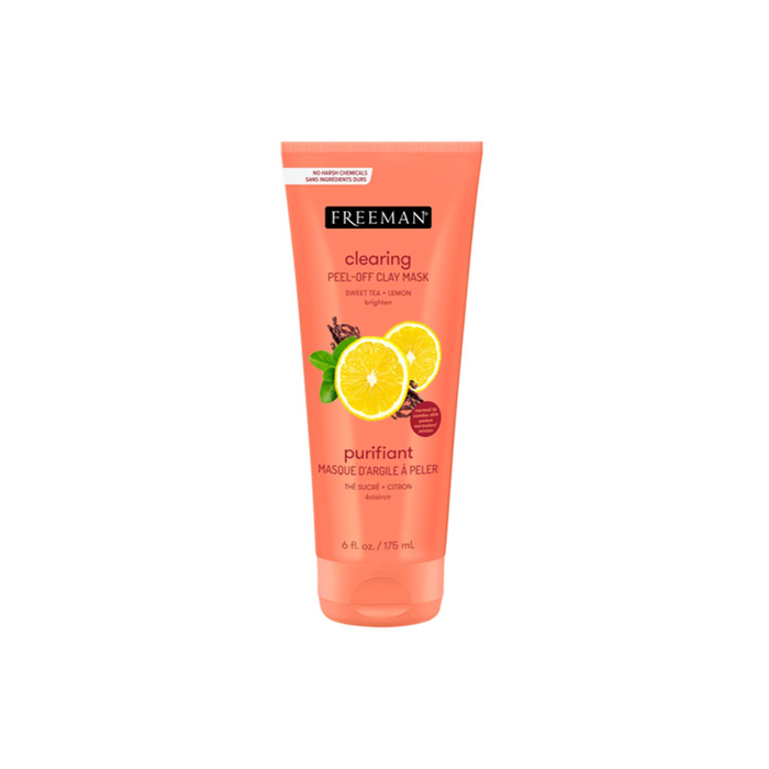 Freeman Clearing Sweet Tea & Lemon Peel Off Clay Mask