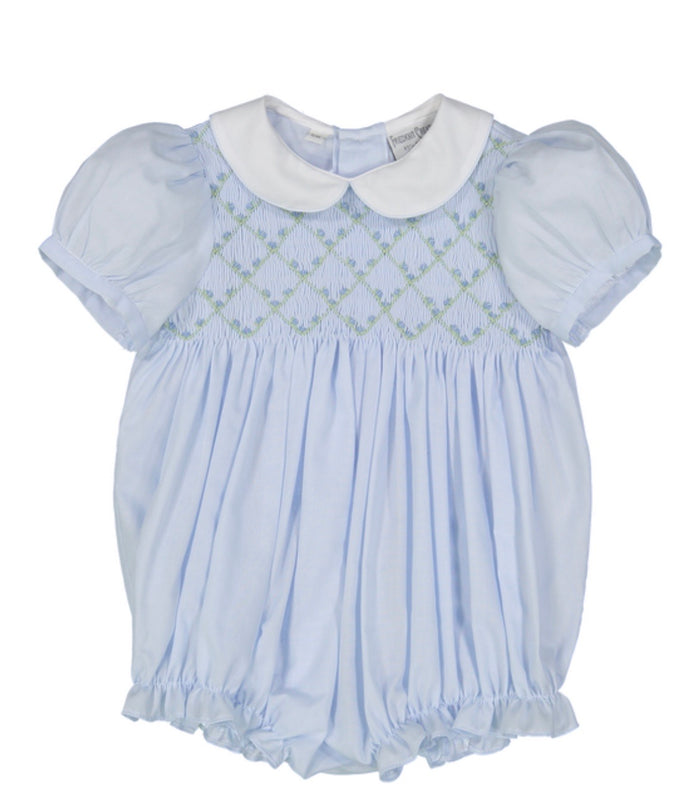 Friedknit Floral Bullions/Diamond Bubble-Blue