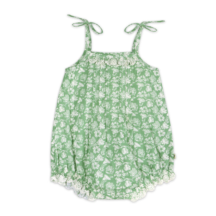 Garden Baby Romper Front (Organic)