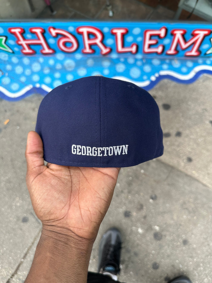 Georgetown Hoyas Navy & Grey NCAA