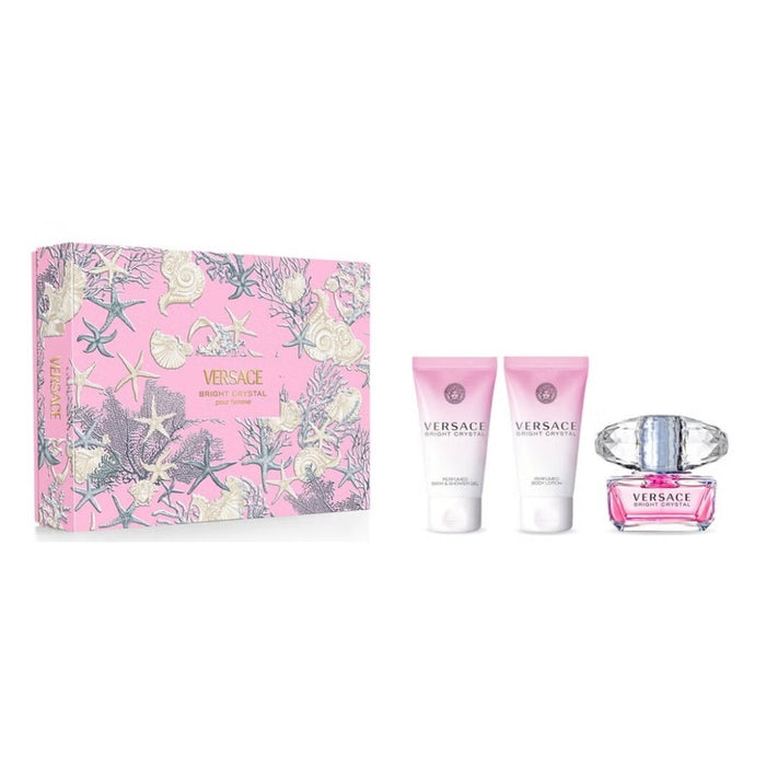 Gift Set : Bright Crystal EDT 50ml + Body Lotion 50ml + Shower Gel 50ml