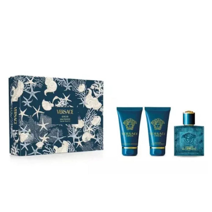 Gift Set :Versace Eros EDT 50ml-LIMITED EDITION