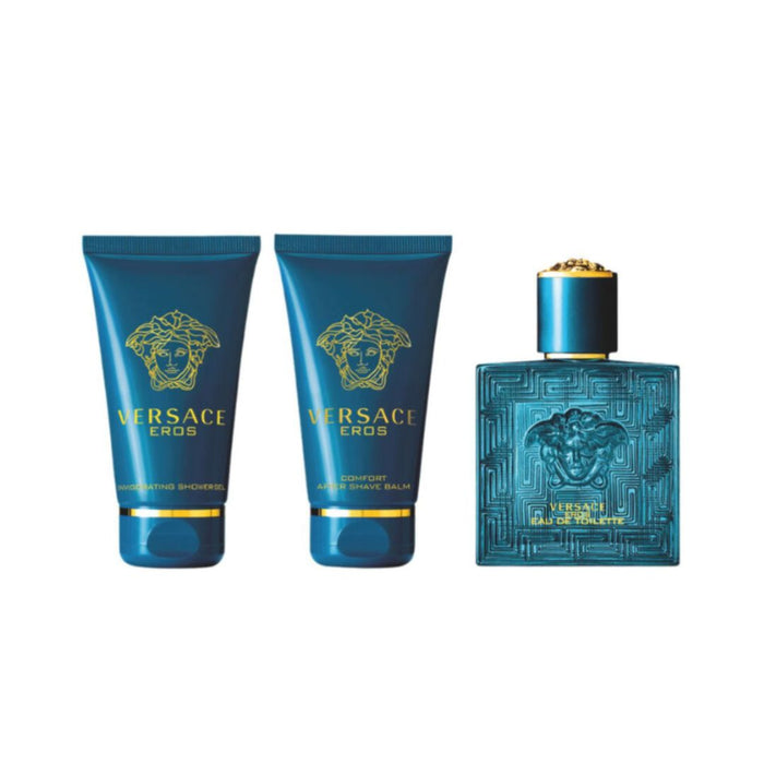 Gift Set :Versace Eros EDT 50ml-LIMITED EDITION