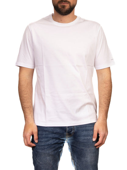 PEOPLE OF SHIBUYA girocollo cotone bianco SHIKO PM444-007