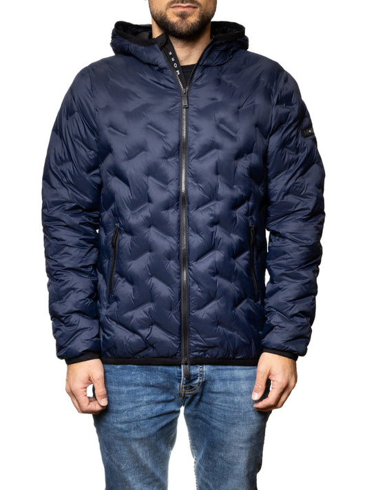 MORE giubbino piuma blu M2079 PIUMA.BLU