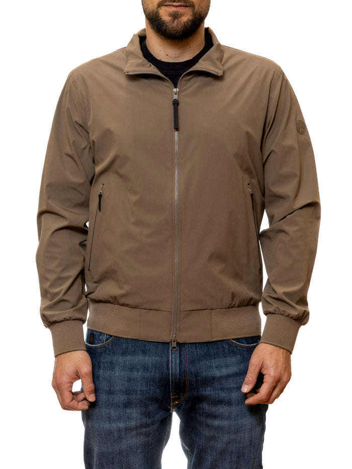 PEOPLE OF SHIBUYA giubbino softshell marrone SHIBUYA PM658-260