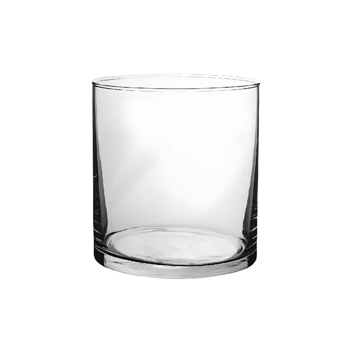 Glass Cylinder Flower Vase Close Up - Image
