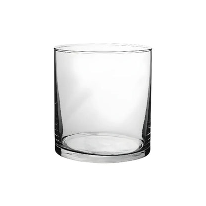 Glass Cylinder Flower Vase Close Up - Image