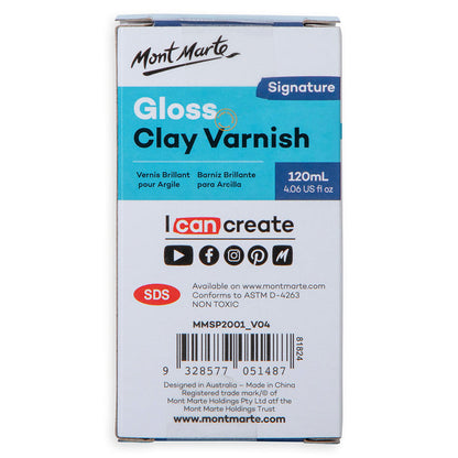 Gloss Clay Varnish Signature 120ml (4.06 US fl.oz)