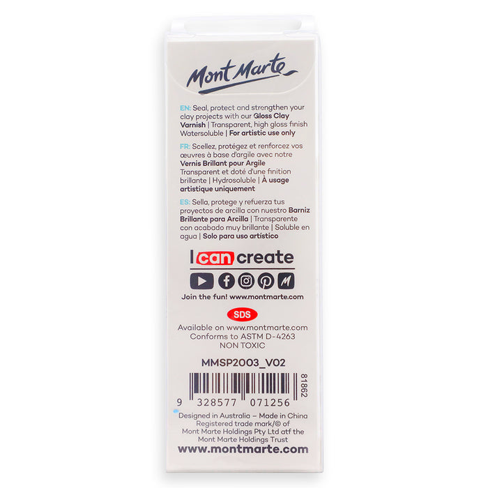 Gloss Clay Varnish Signature 60ml (2.02 US fl.oz)