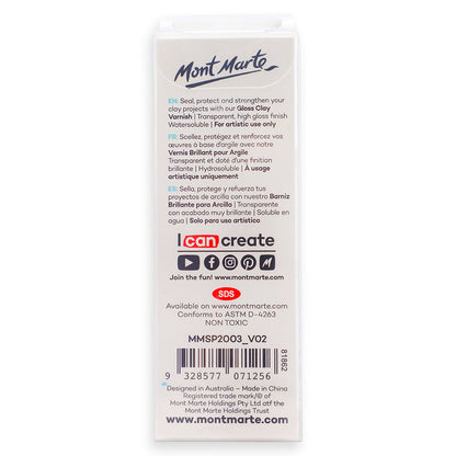 Gloss Clay Varnish Signature 60ml (2.02 US fl.oz)