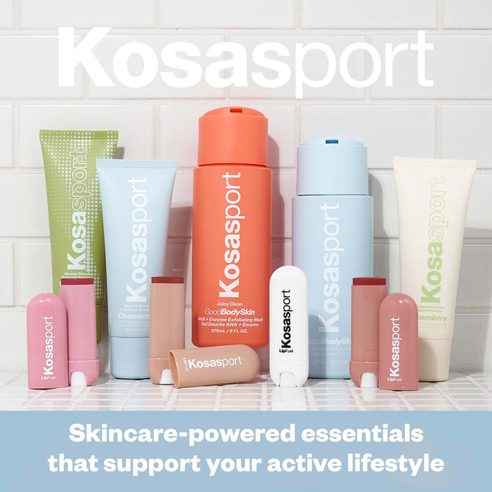 Kosas-Good Body Skin AHA + Enzyme Exfoliating Body Wash-Body-Kosasport_GoodBodySkin23_JuicyClean_PDP_07_Family-The Detox Market |