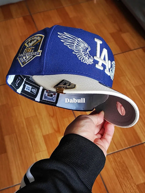 Gorra LA Dodgers MLB Team Wings 59FIFTY Fitted Azul Marino