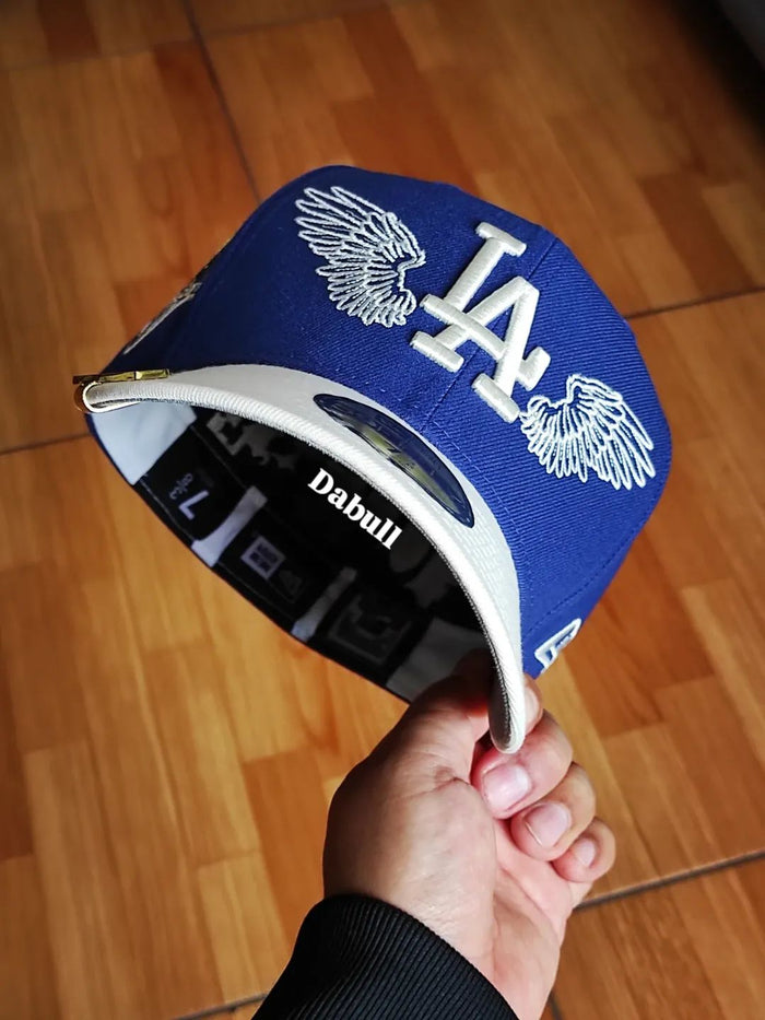Gorra LA Dodgers MLB Team Wings 59FIFTY Fitted Azul Marino