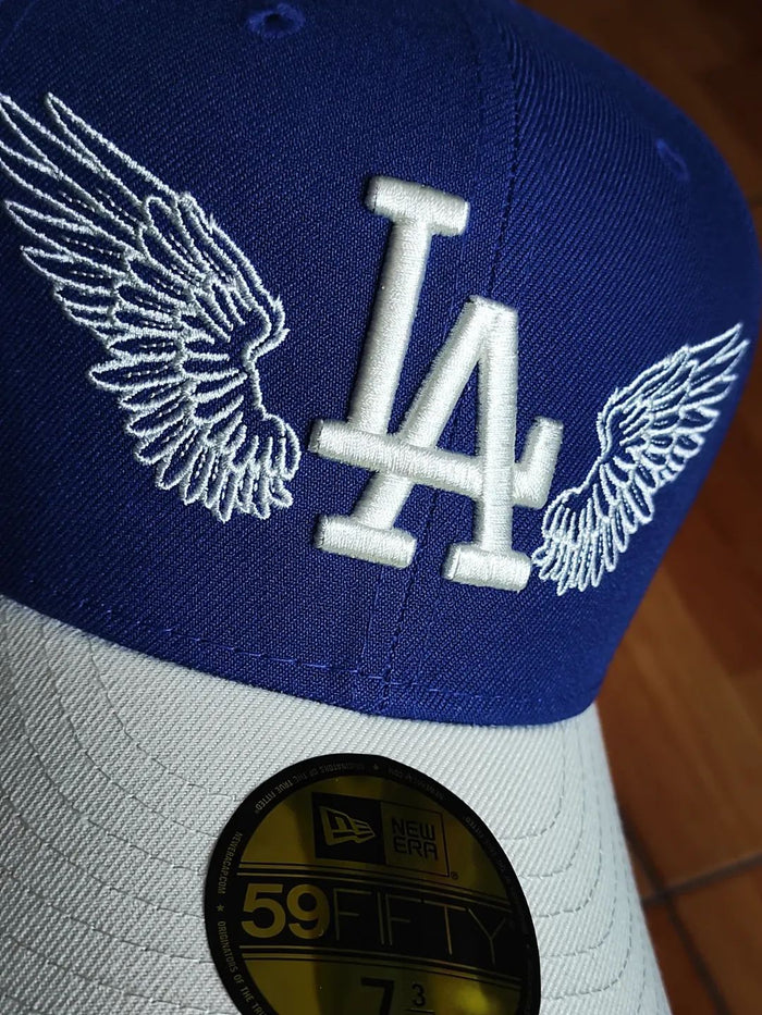 Gorra LA Dodgers MLB Team Wings 59FIFTY Fitted Azul Marino
