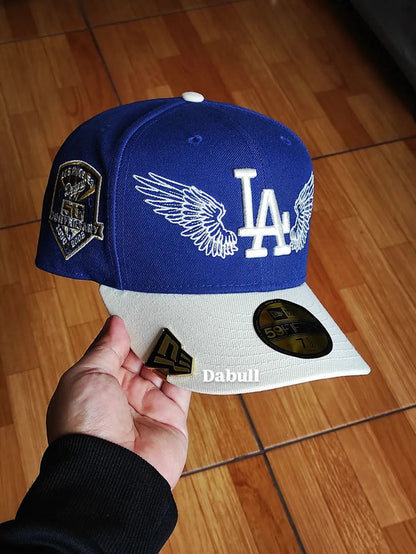 Gorra LA Dodgers MLB Team Wings 59FIFTY Fitted Azul Marino