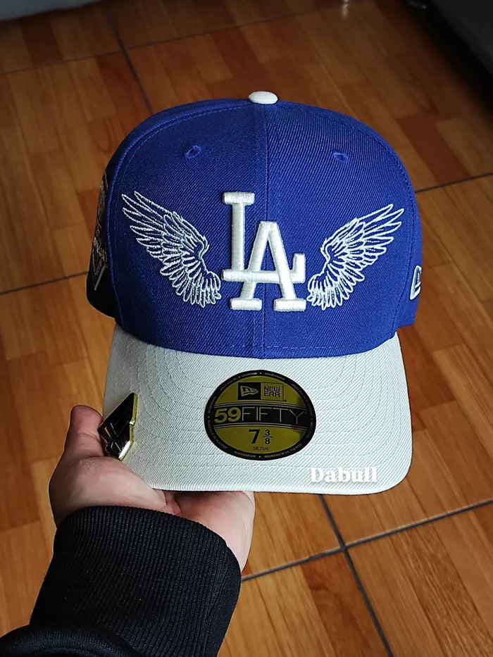 Gorra LA Dodgers MLB Team Wings 59FIFTY Fitted Azul Marino