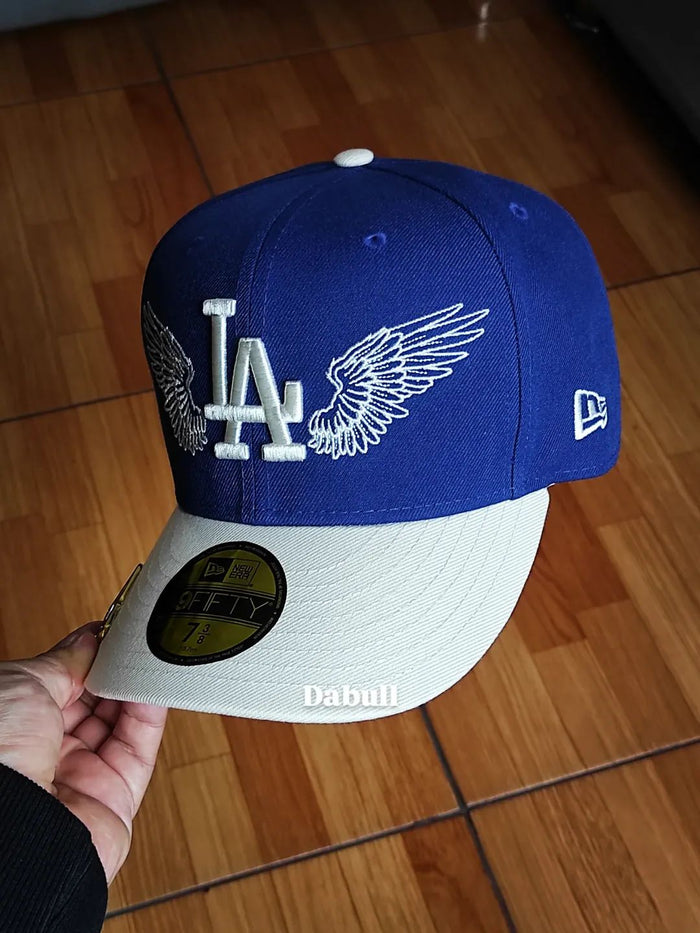 Gorra LA Dodgers MLB Team Wings 59FIFTY Fitted Azul Marino