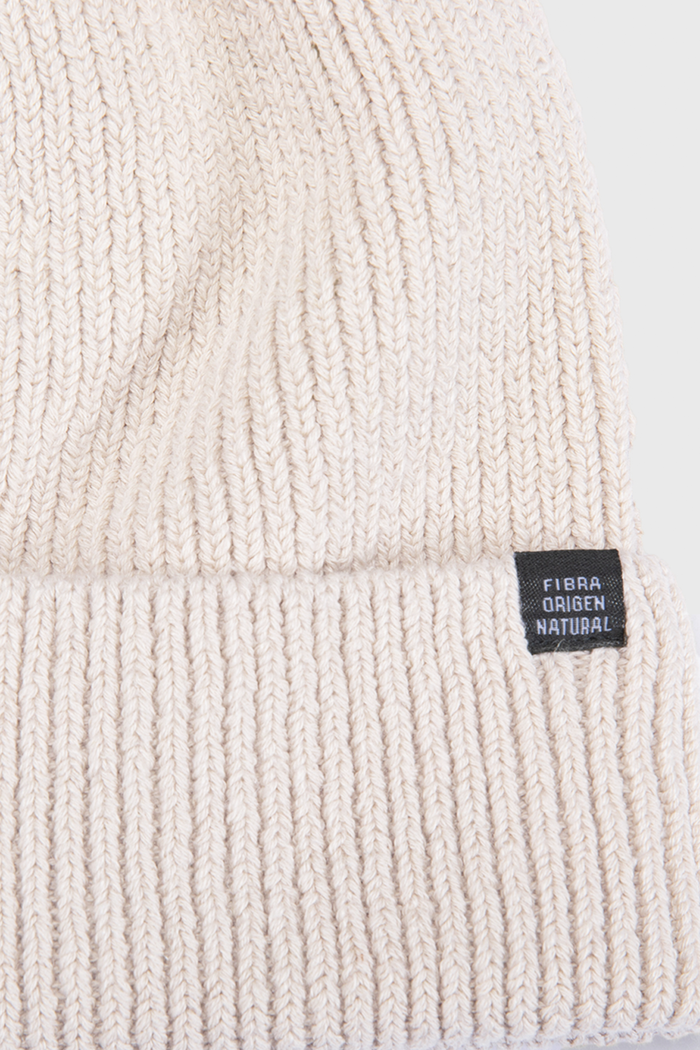 Gorro Greg Fibra de Origen Natural Beige
