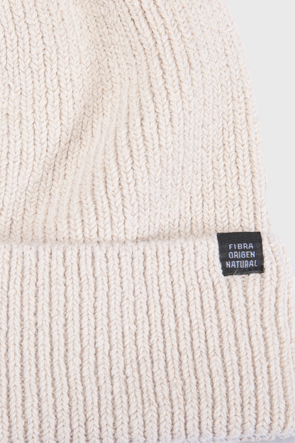 Gorro Greg Fibra de Origen Natural Beige