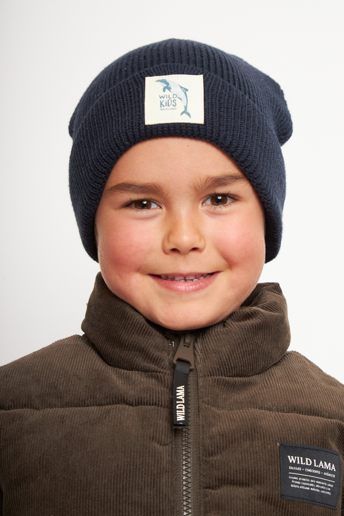 Gorro Neve Con Causa Con Causa Navy Kids