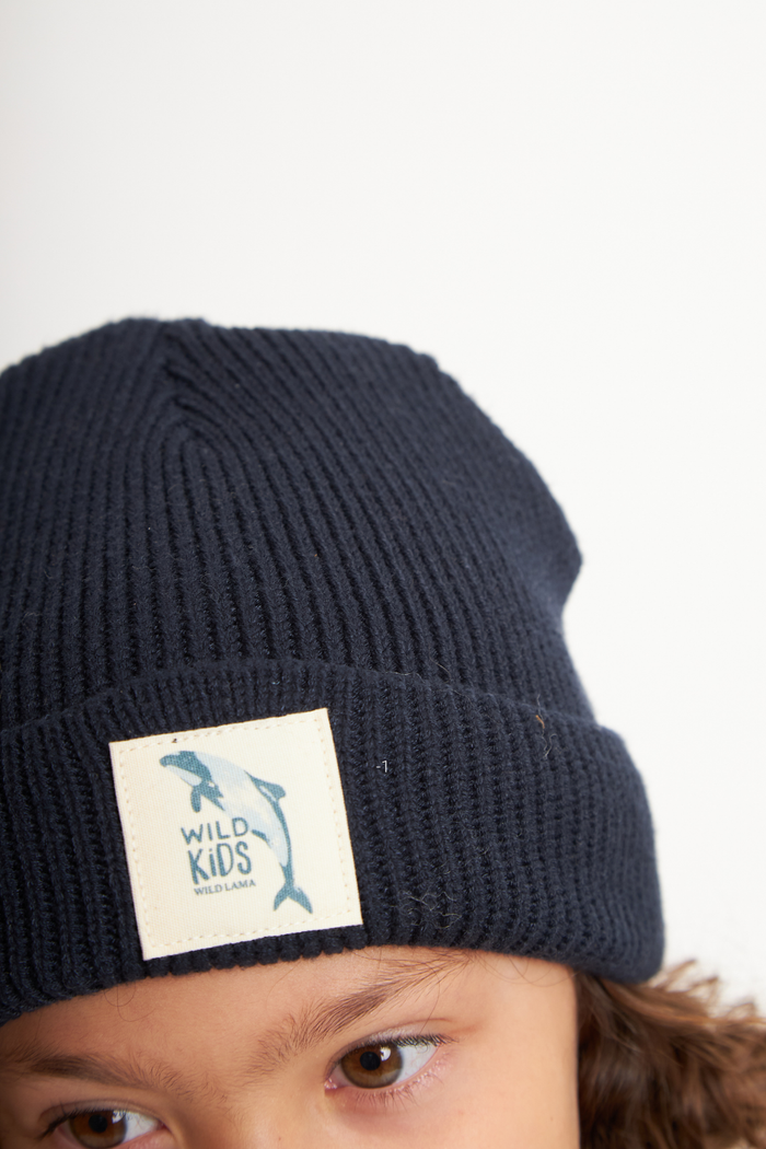 Gorro Neve Con Causa Con Causa Navy Kids