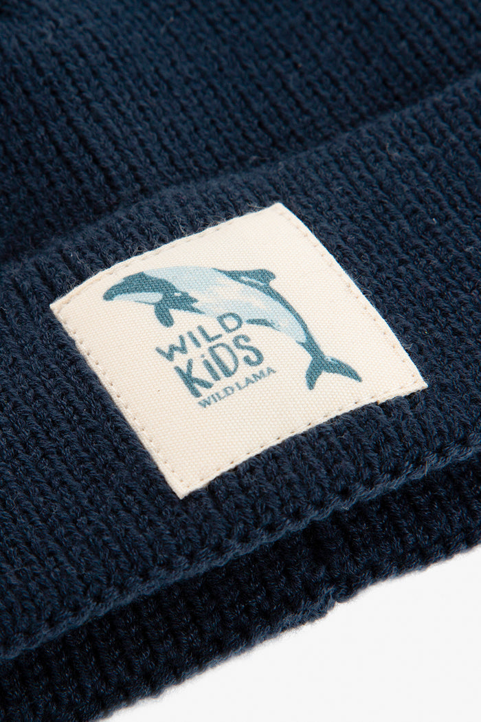 Gorro Neve Con Causa Con Causa Navy Kids