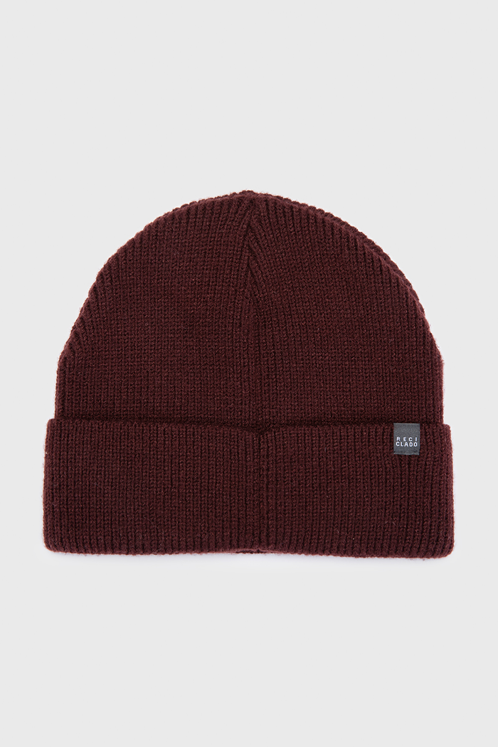 Gorro Ruta Reciclado Burdeo