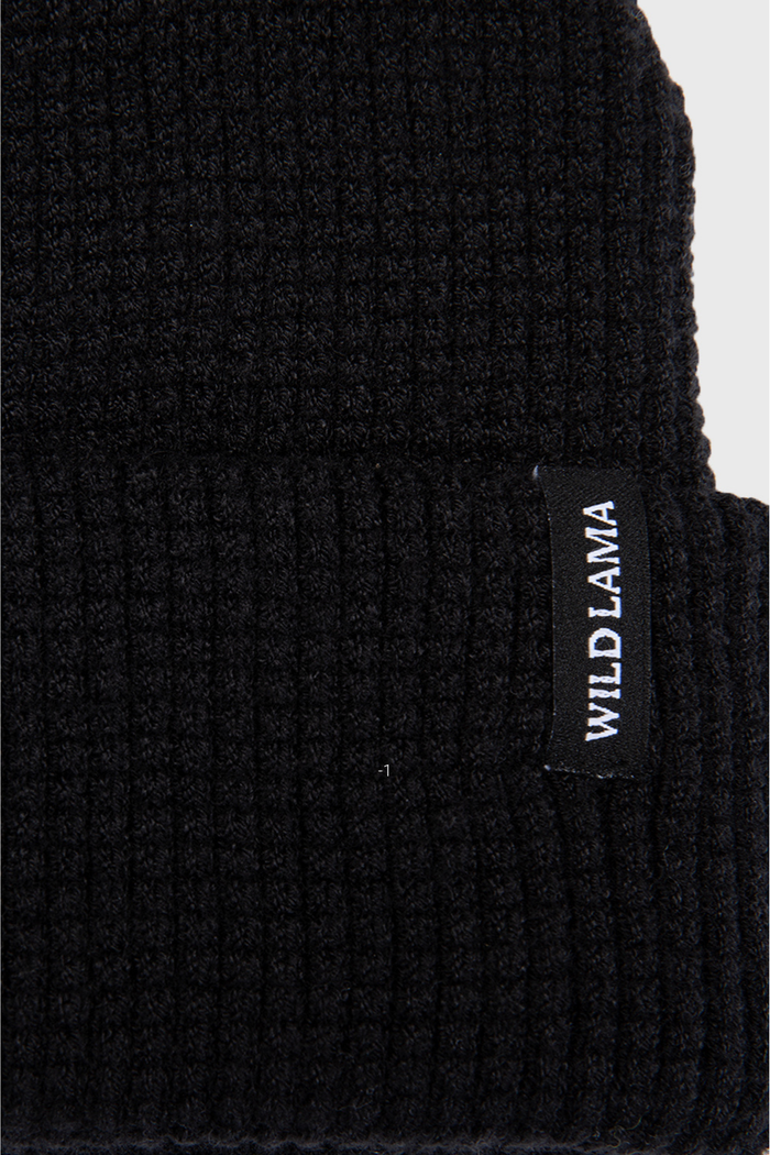 Gorro Toki Reciclado Negro Kids