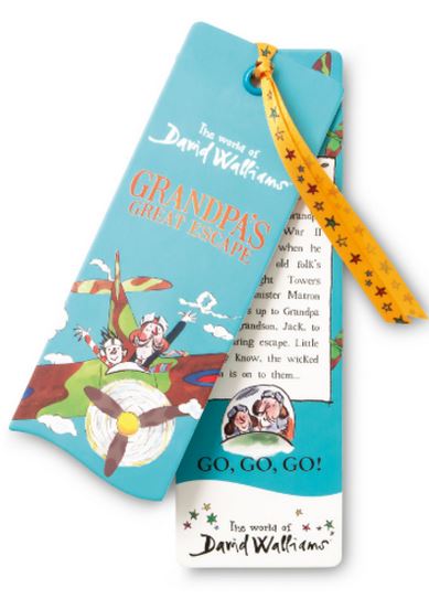 'Grandpa's Great Escape' Bookmark - The World of David Walliams