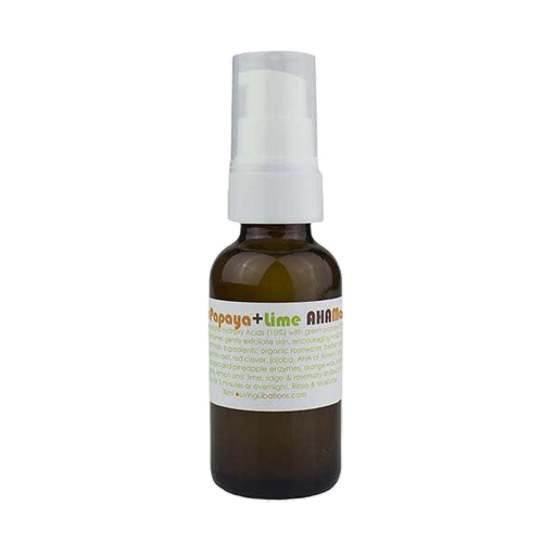 Green Papaya & Lime AHA Mask