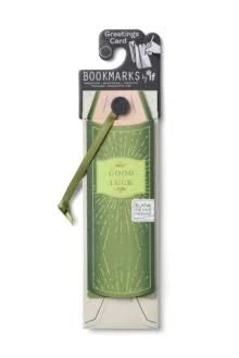 Greetings Card Bookmark - 'Good Luck'